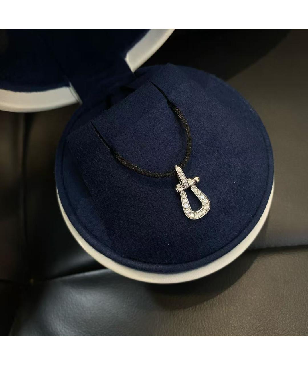 FRED Серебряная подвеска из белого золота, фото 4