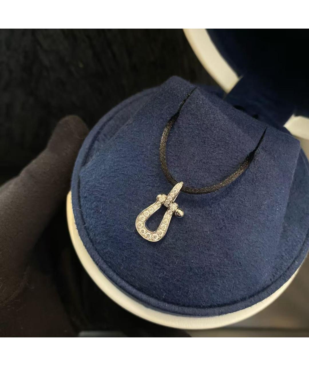 FRED Серебряная подвеска из белого золота, фото 5