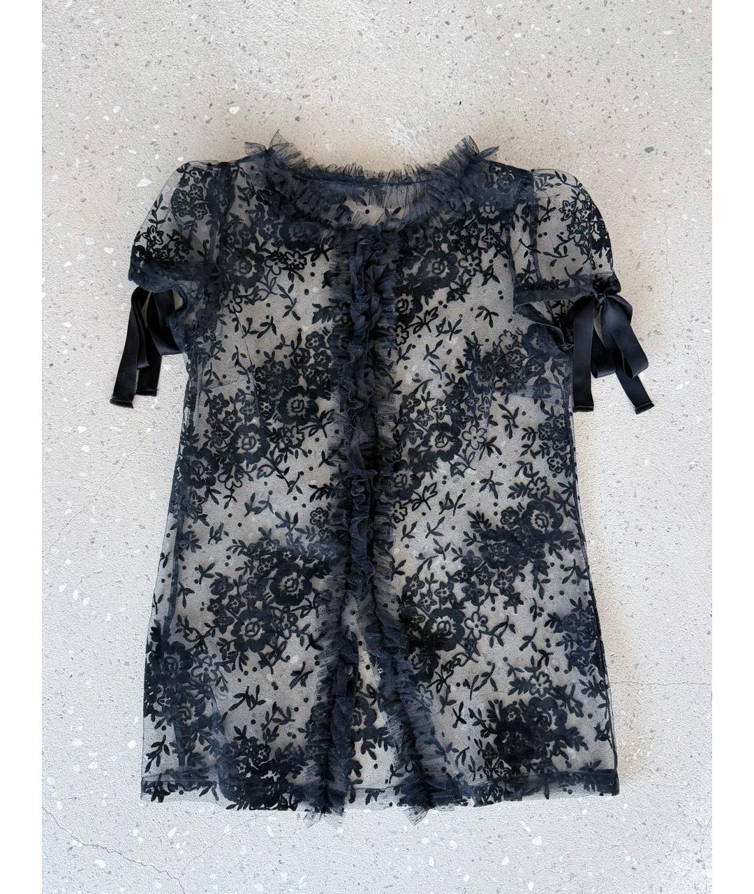 RED VALENTINO Черный костюм с юбками, фото 5