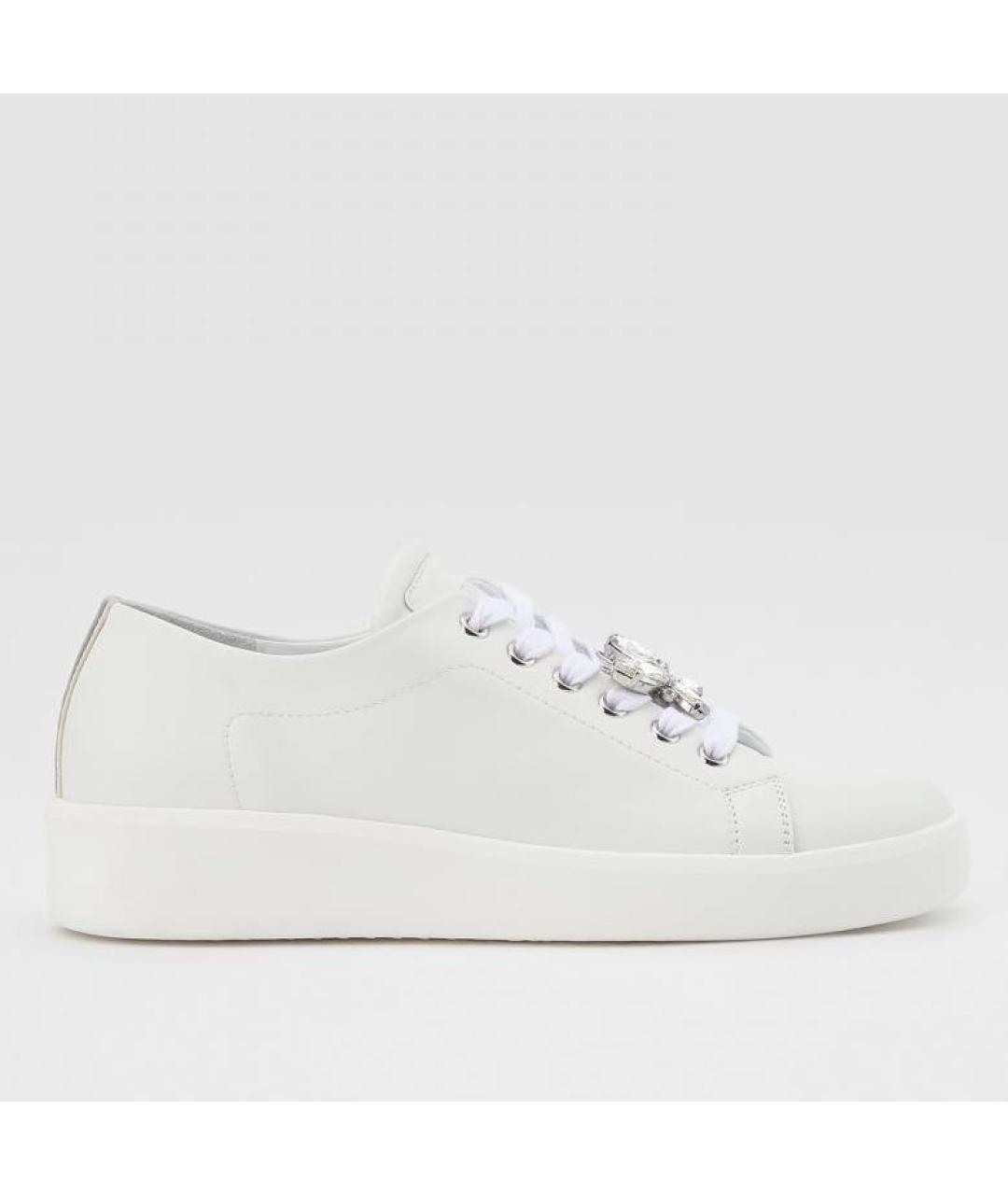 Principe di Bologna Белые кожаные кеды, фото 9