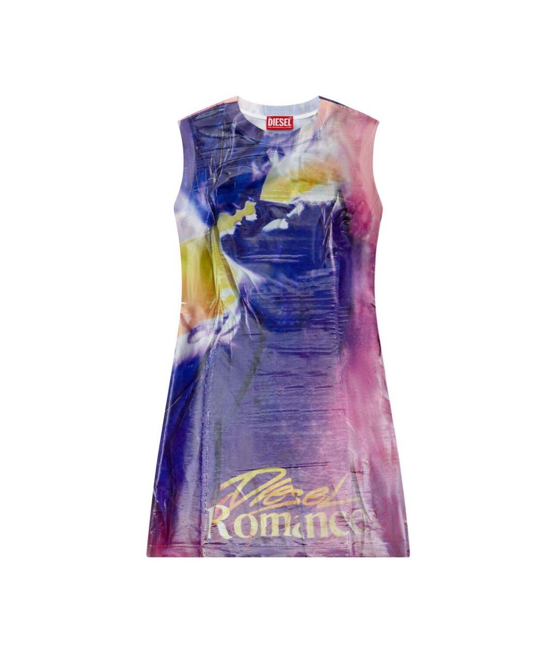 DIESEL Мульти повседневное платье, фото 6