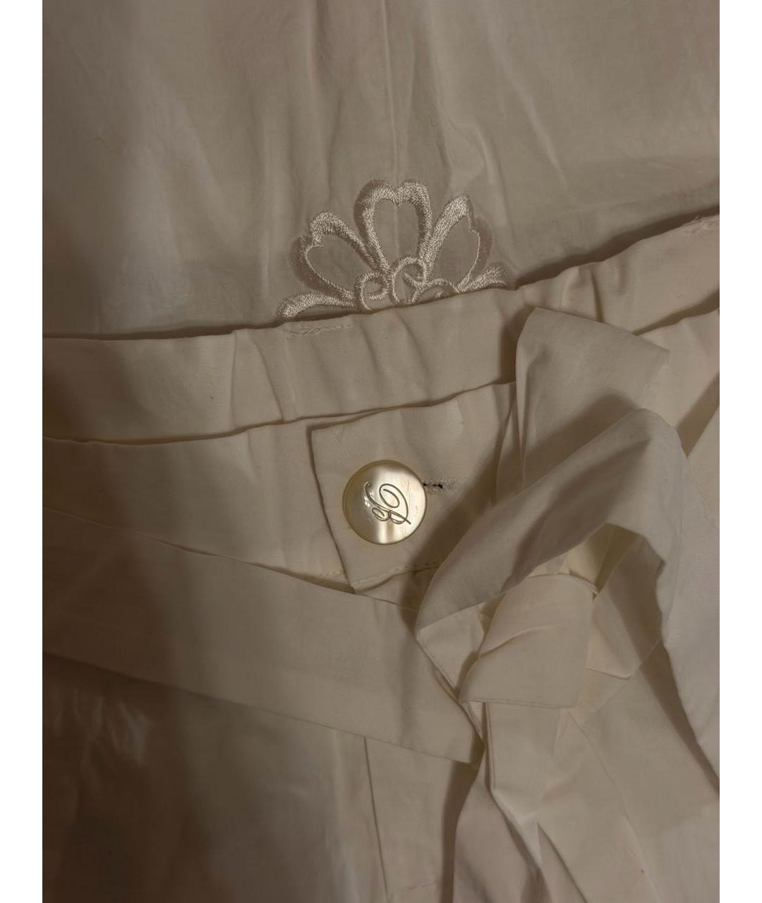 MISS BLUMARINE Белый хлопковый комплект, фото 5