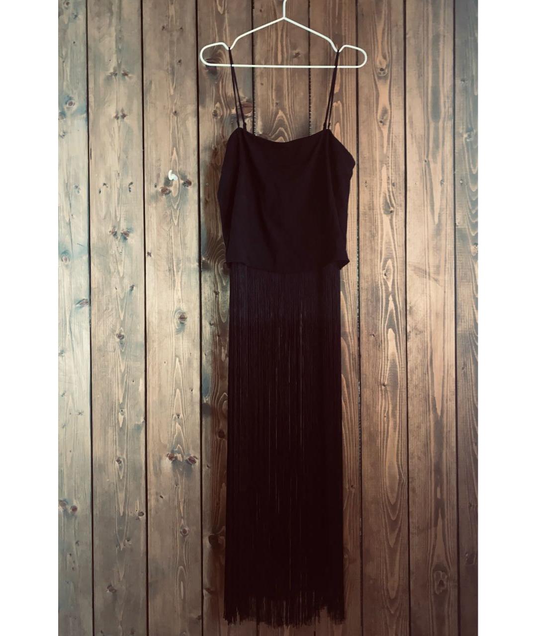 DKNY Черное креповое платье, фото 6