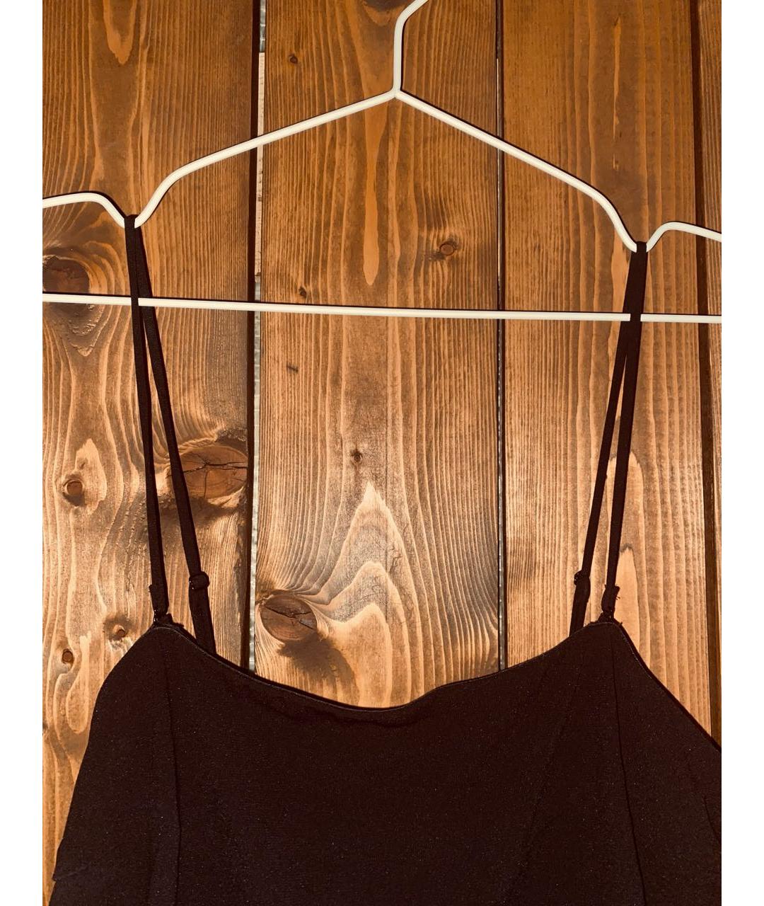 DKNY Черное креповое платье, фото 5