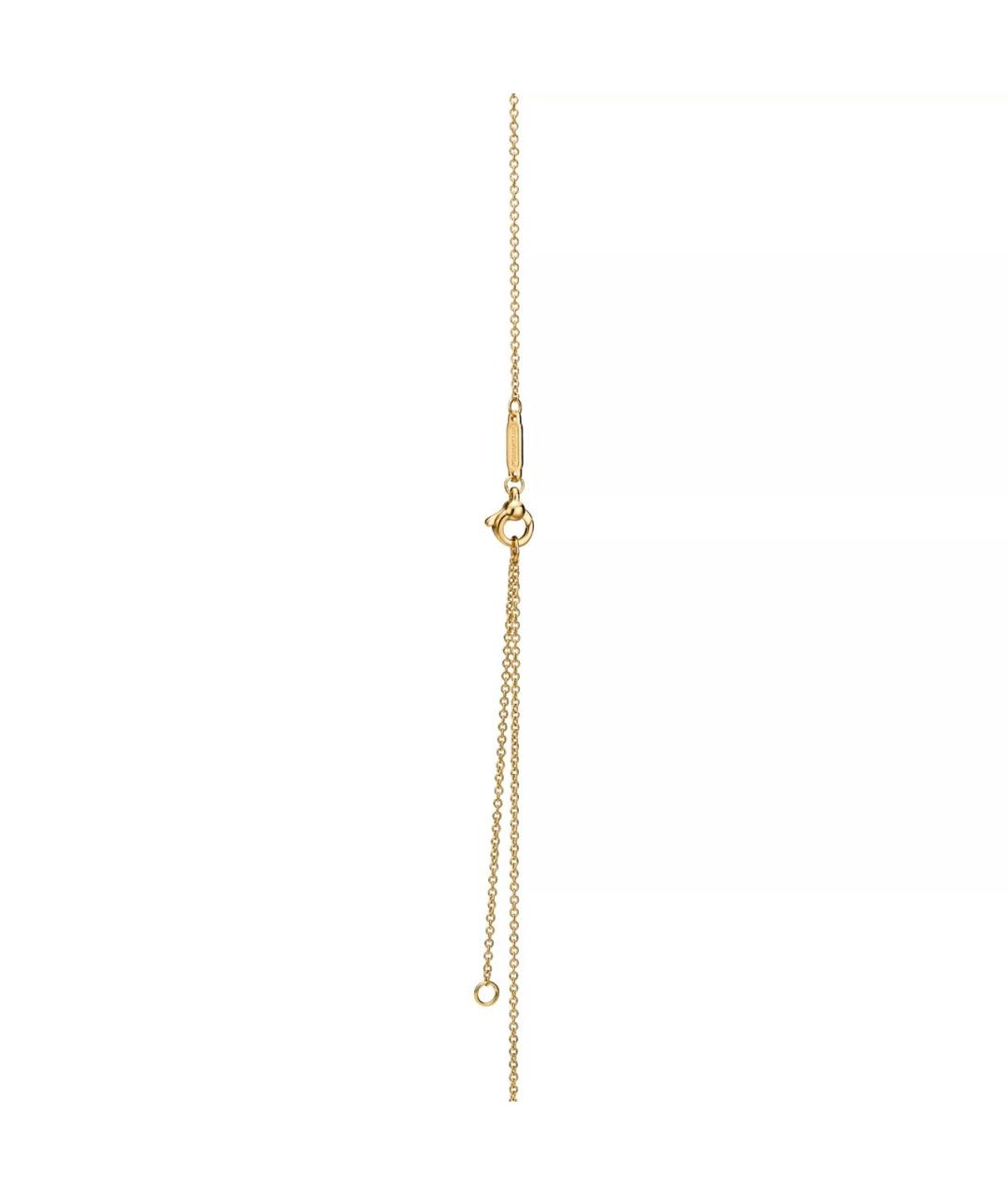 TIFFANY&CO Желтая подвеска из желтого золота, фото 4