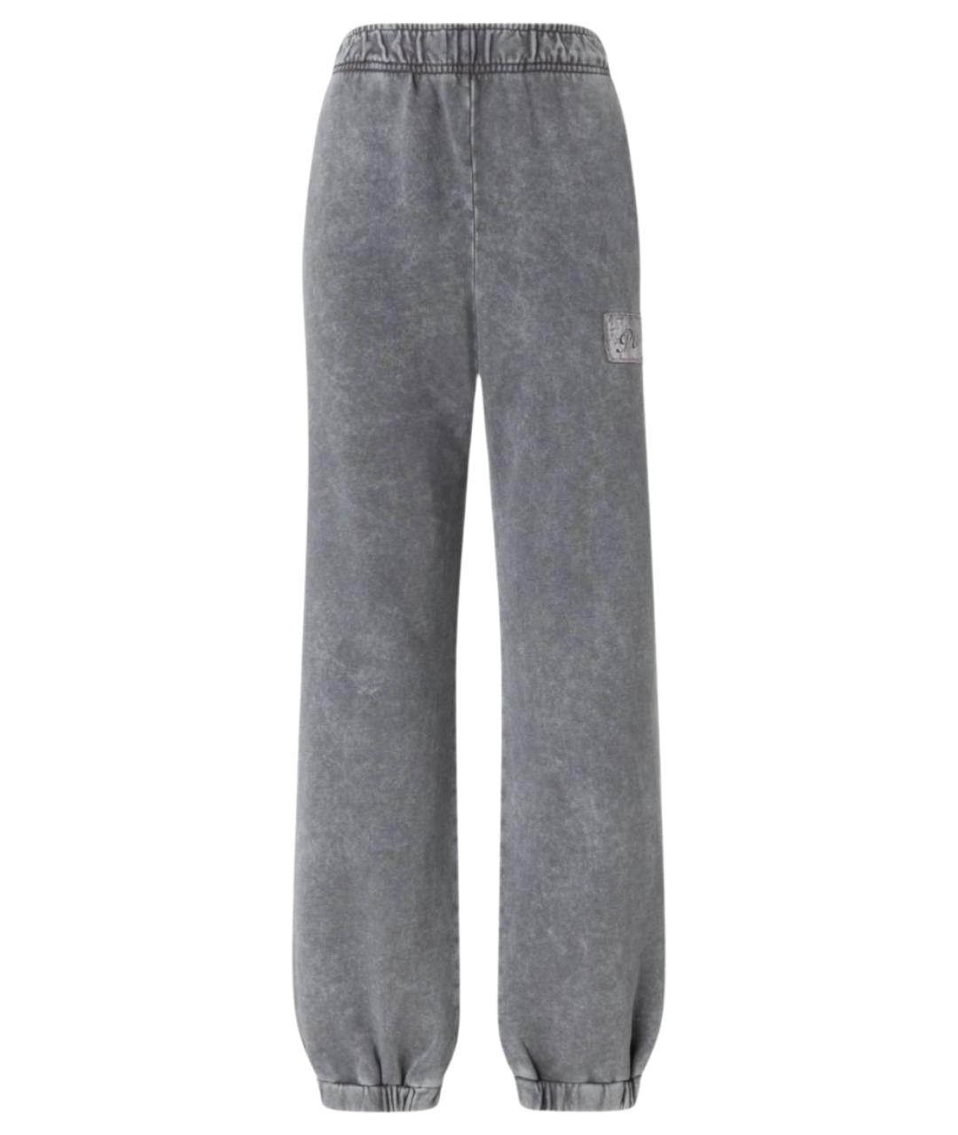 PINKO Серые хлопковые спортивные брюки и шорты, фото 1