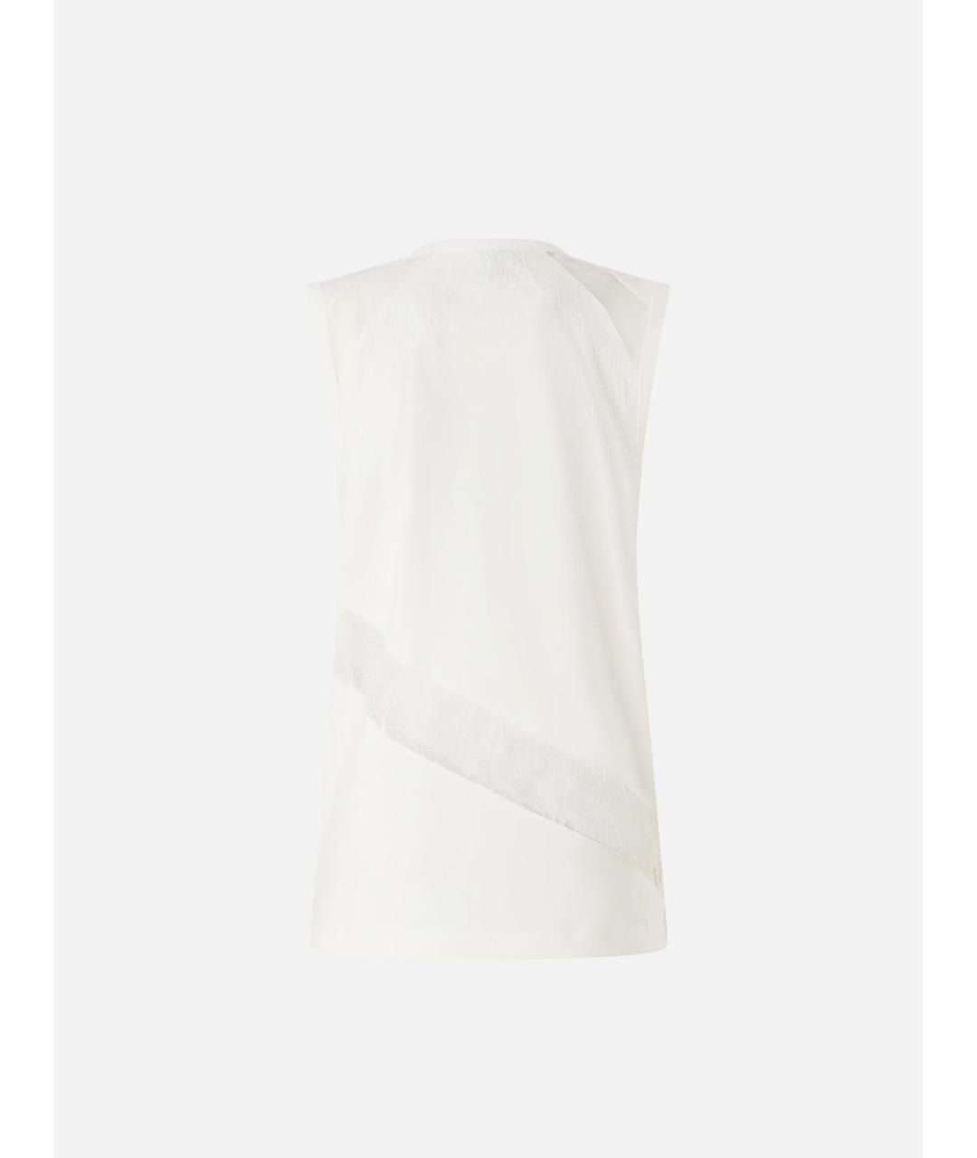PINKO Белая хлопковая блузы, фото 6