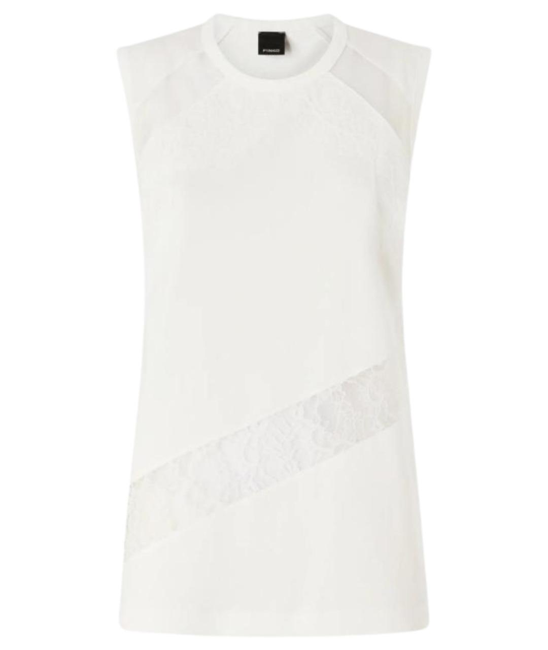 PINKO Белая хлопковая блузы, фото 1