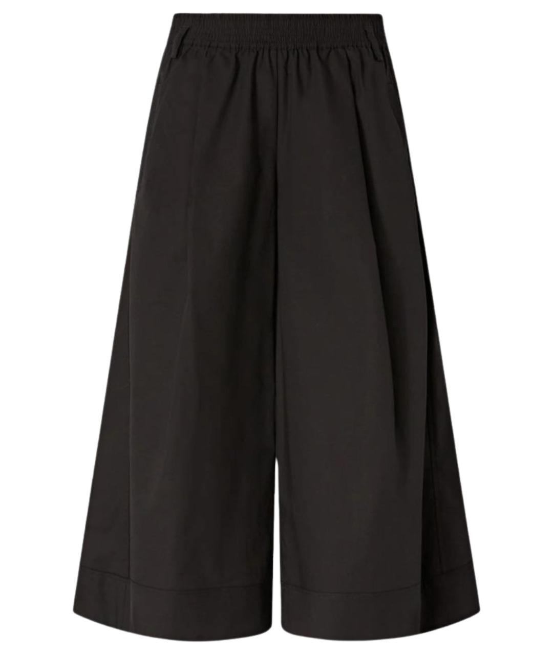 PINKO Черные хлопковые кюлоты, фото 1