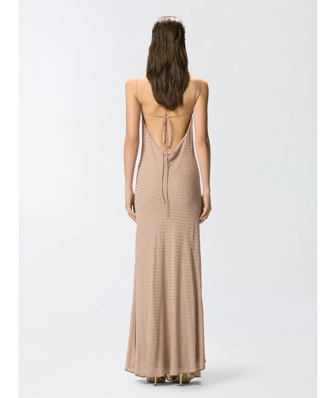 PINKO Розовое хлопковое повседневное платье, фото 5