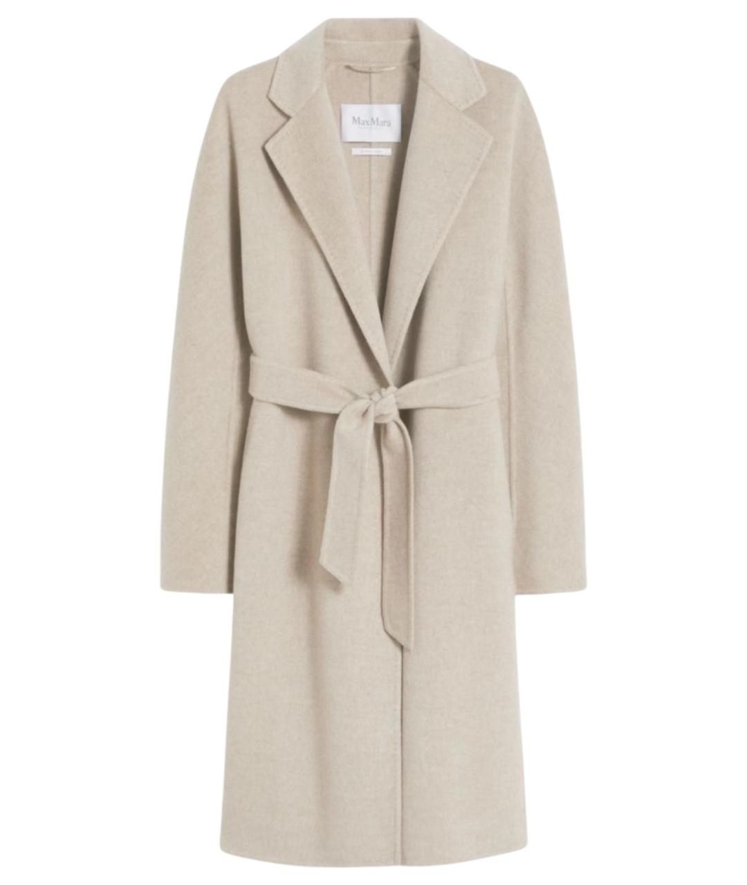 MAX MARA Бежевое кашемировое пальто, фото 1