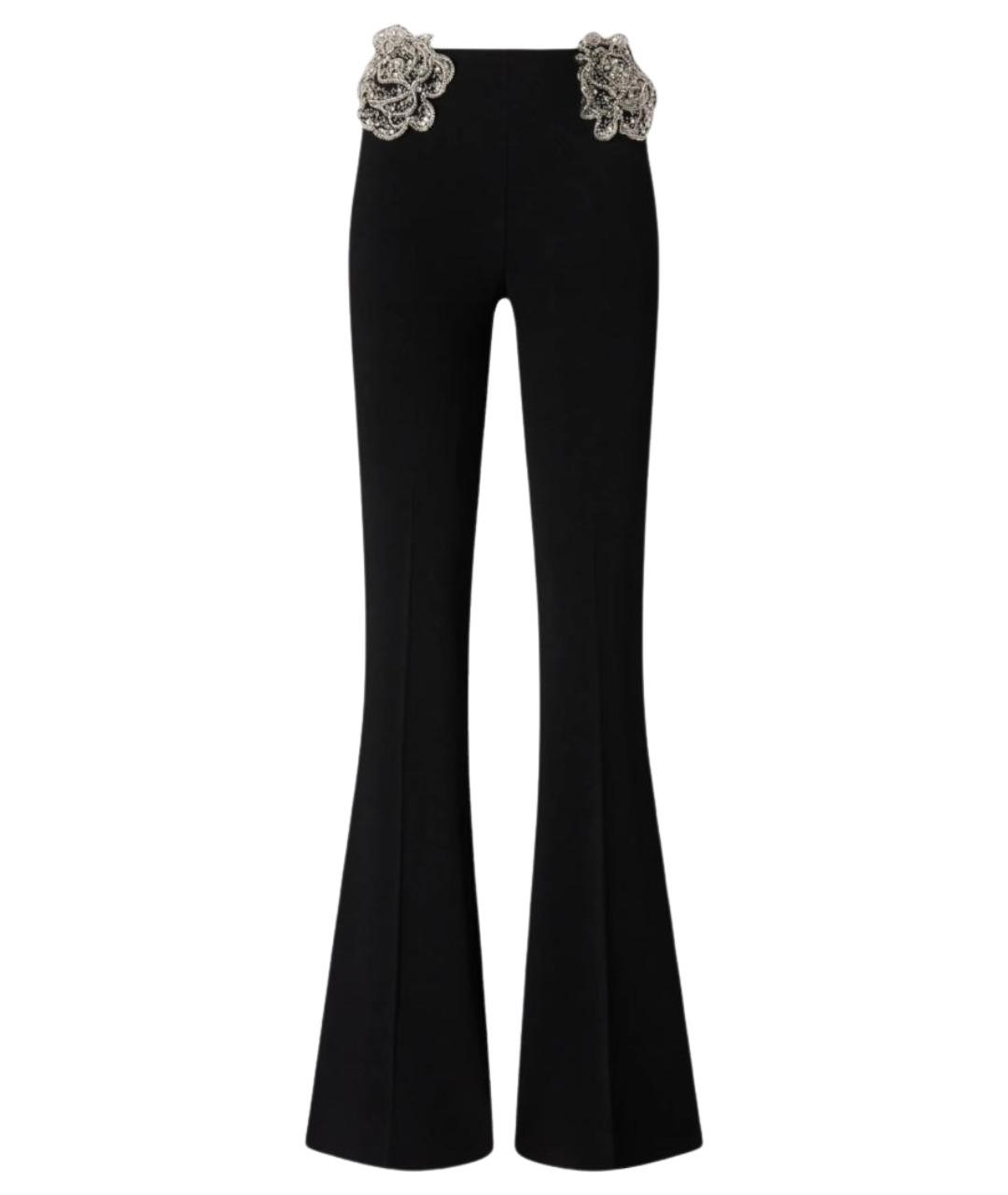 PINKO Черные хлопковые прямые брюки, фото 1