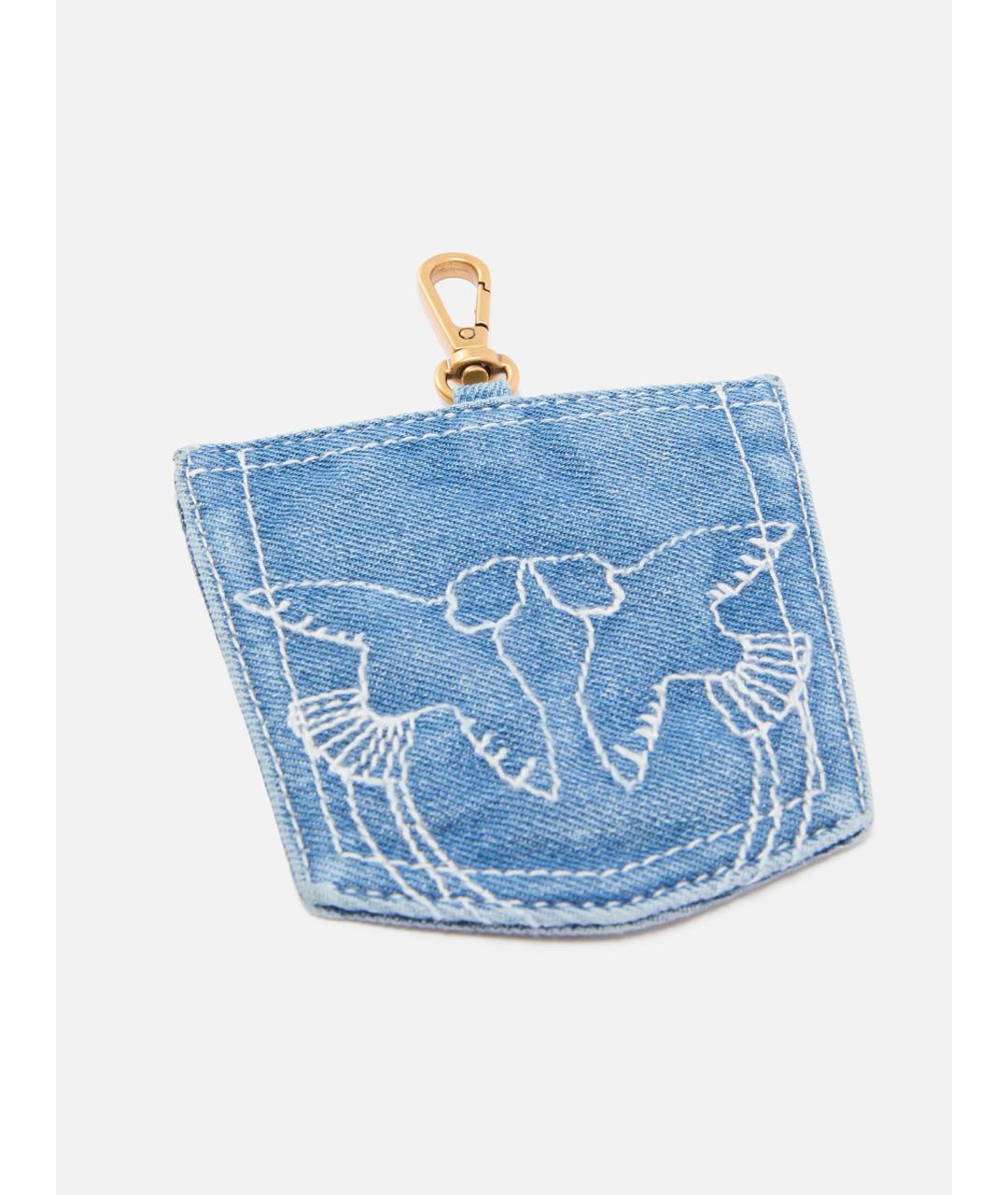 PINKO Синий брелок, фото 3