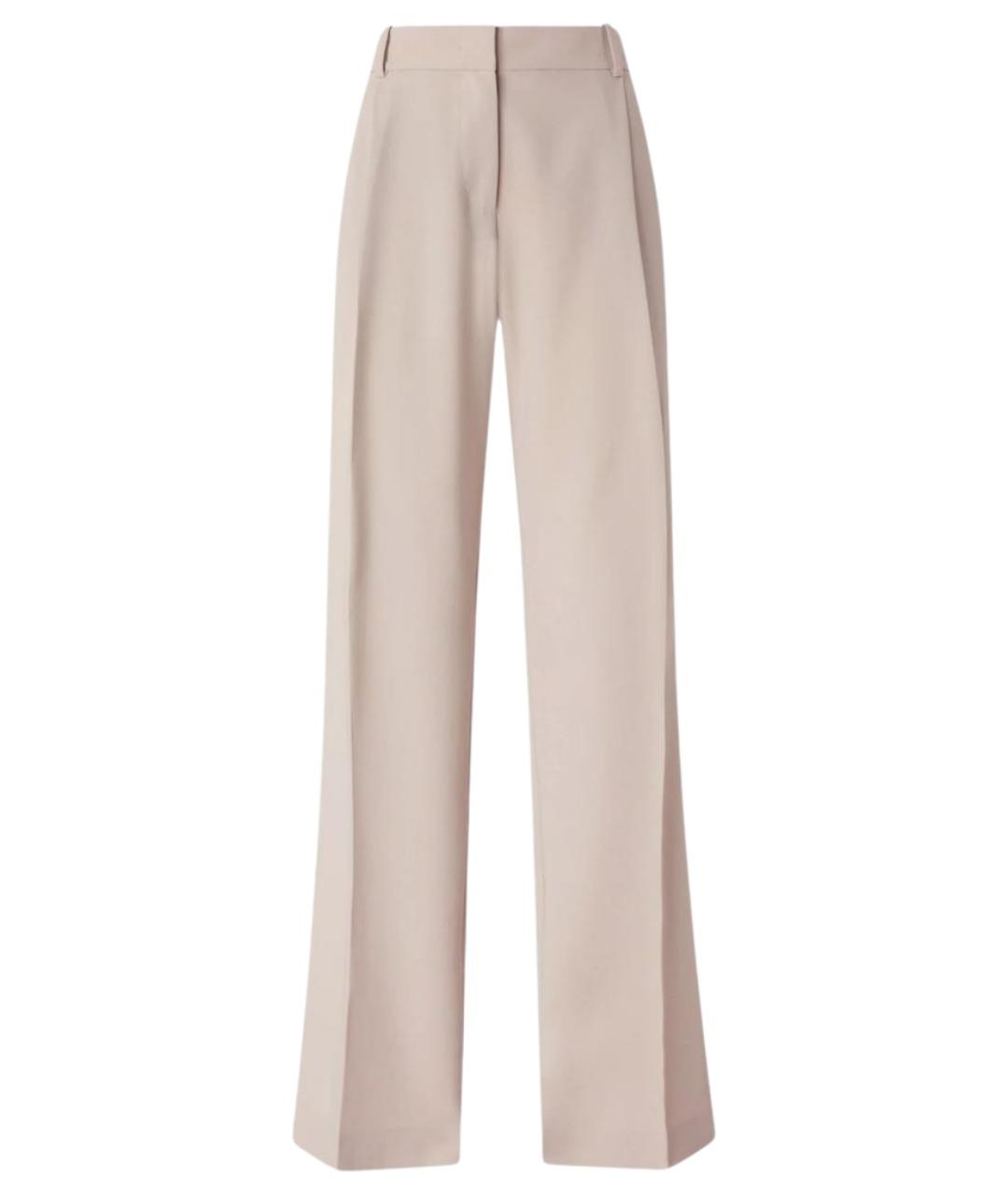 PINKO Серые вискозные брюки широкие, фото 1