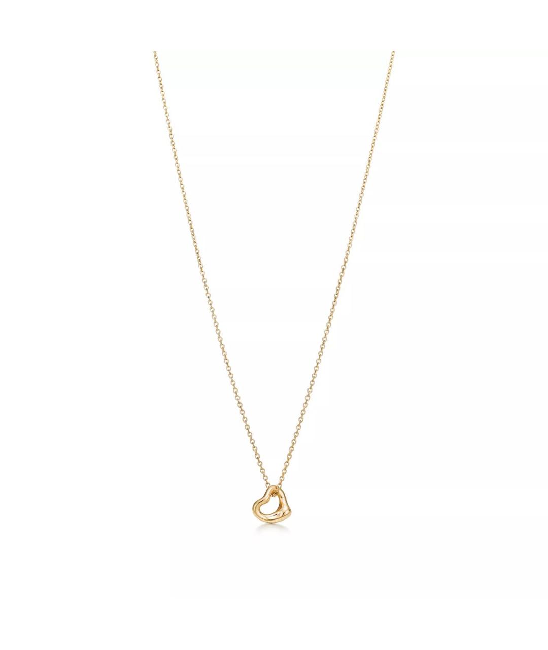 TIFFANY&CO Желтая подвеска из желтого золота, фото 5