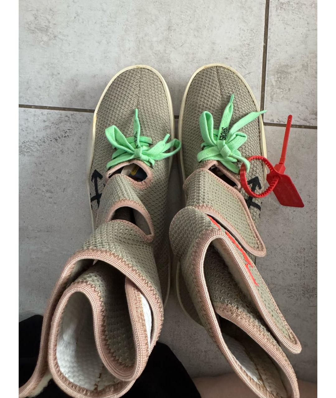 OFF-WHITE Мульти высокие кроссовки / кеды, фото 3