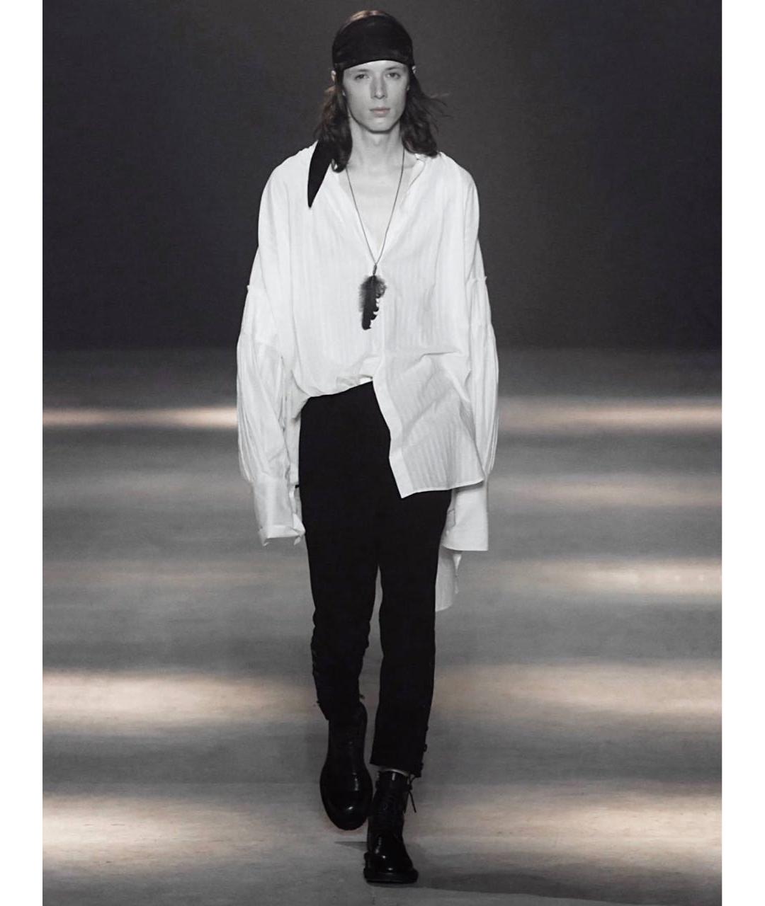 ANN DEMEULEMEESTER Черные высокие ботинки из лакированной кожи, фото 5