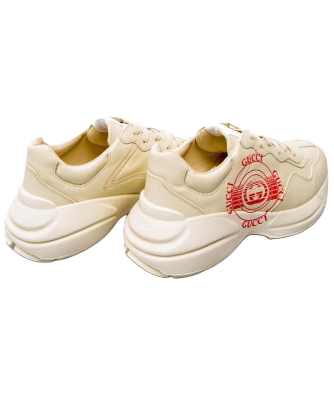 GUCCI Низкие кроссовки / кеды, фото 4