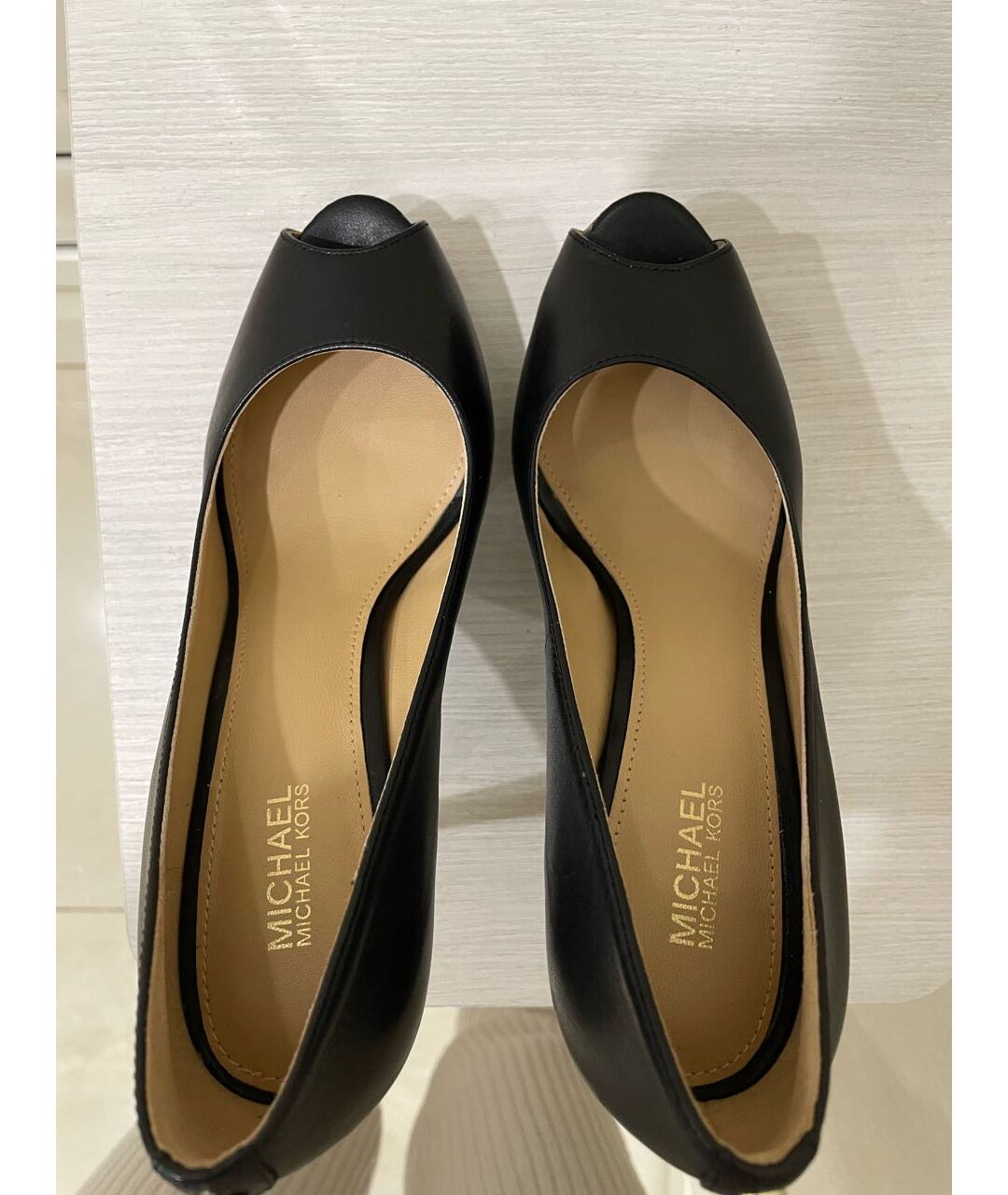 MICHAEL MICHAEL KORS Черные кожаные туфли, фото 3