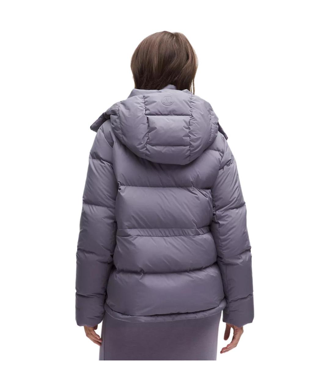 Lululemon Фиолетовый пуховик, фото 2