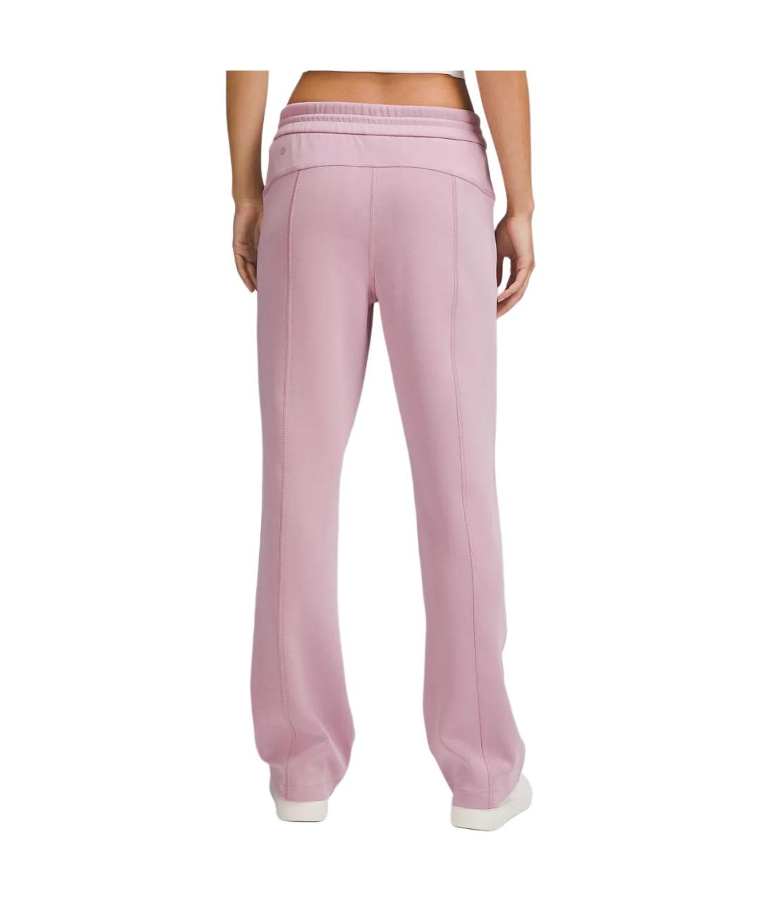 Lululemon Розовые прямые брюки, фото 2
