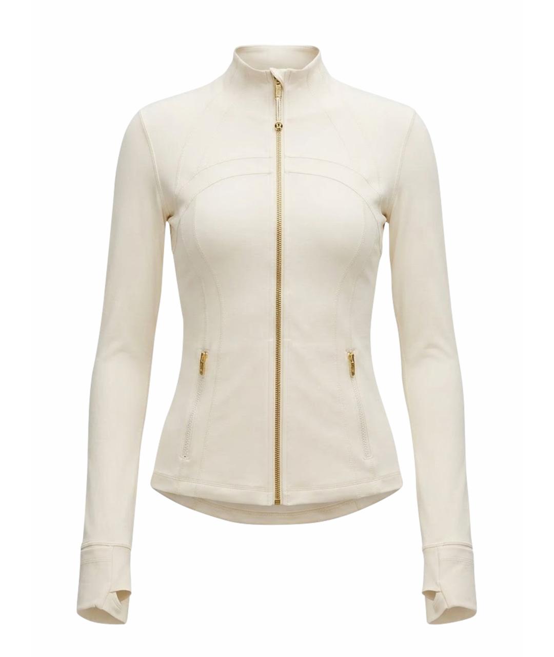 Lululemon Белая спортивная куртка, фото 1
