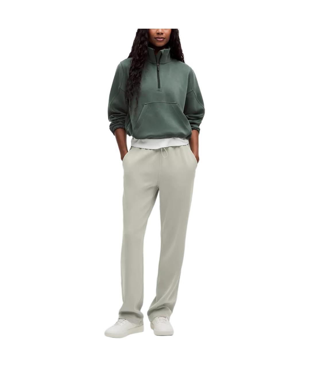 Lululemon Серые прямые брюки, фото 3