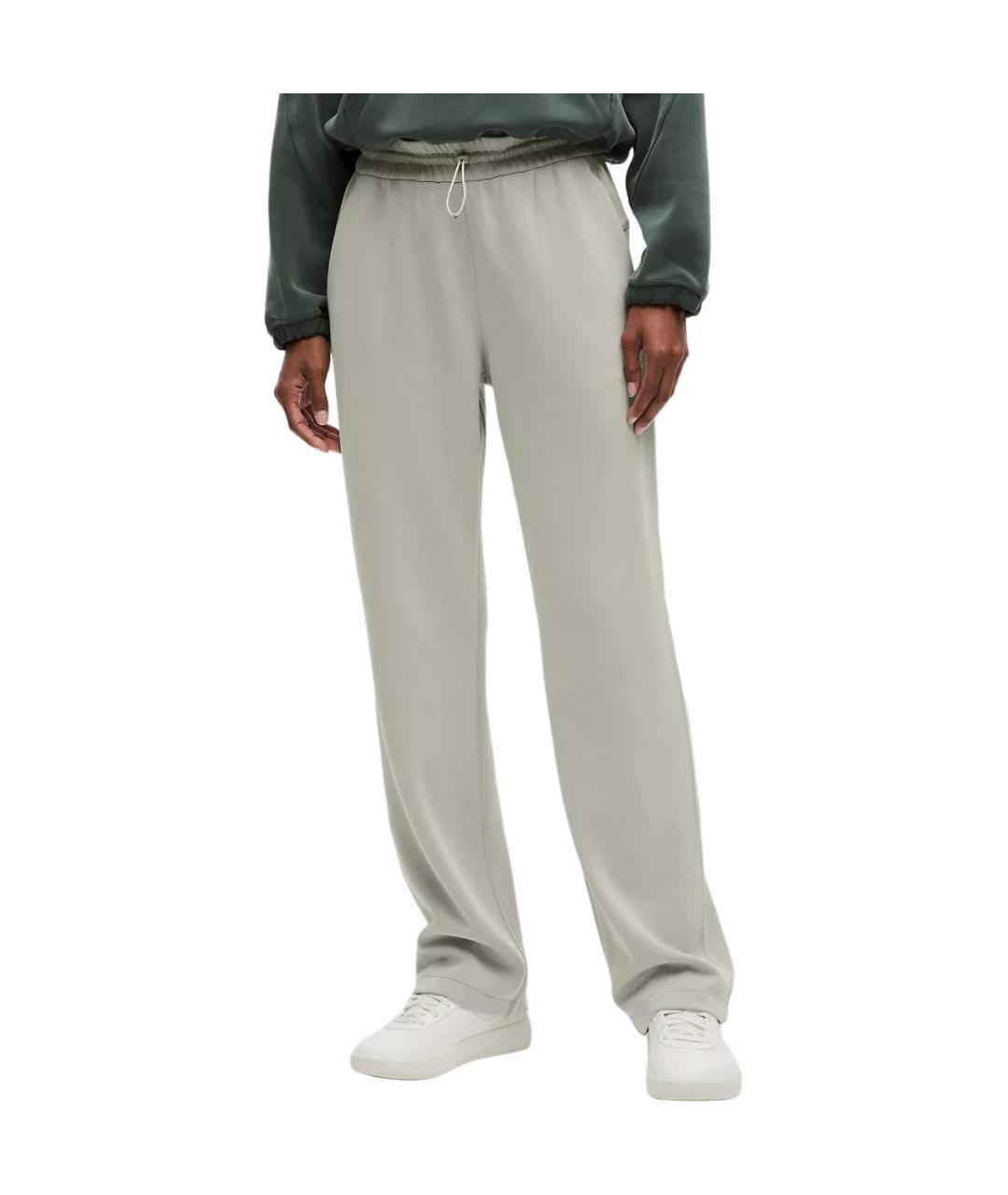 Lululemon Серые прямые брюки, фото 4