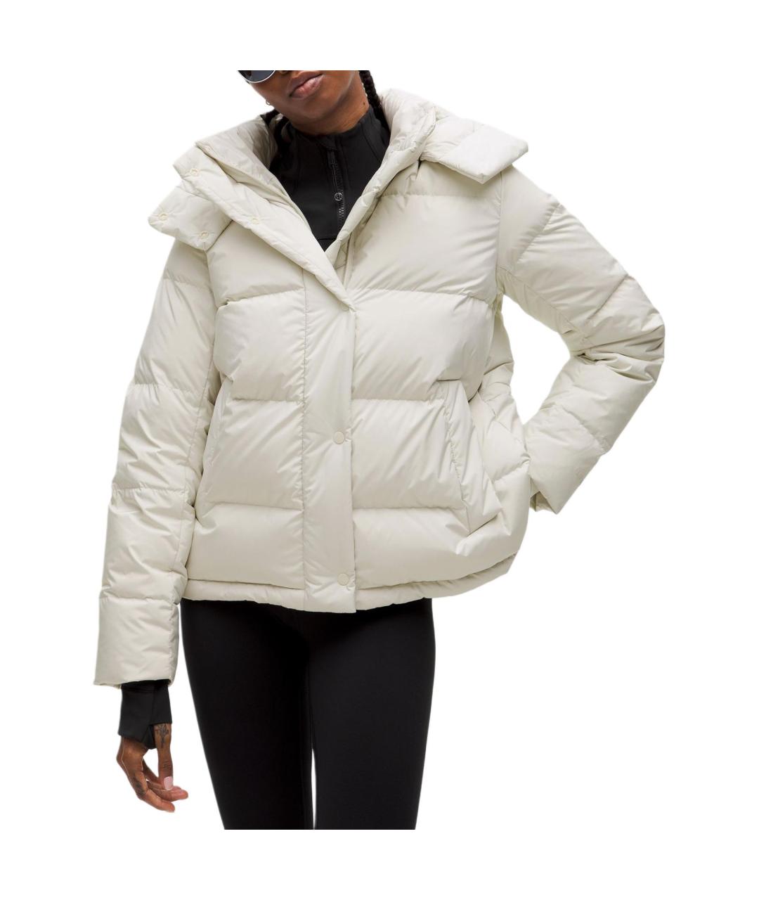 Lululemon Белая полиамидовая куртка, фото 3