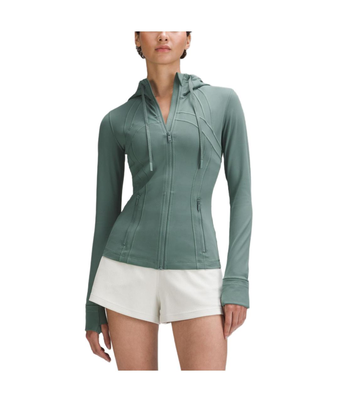 Lululemon Хаки спортивная куртка, фото 3