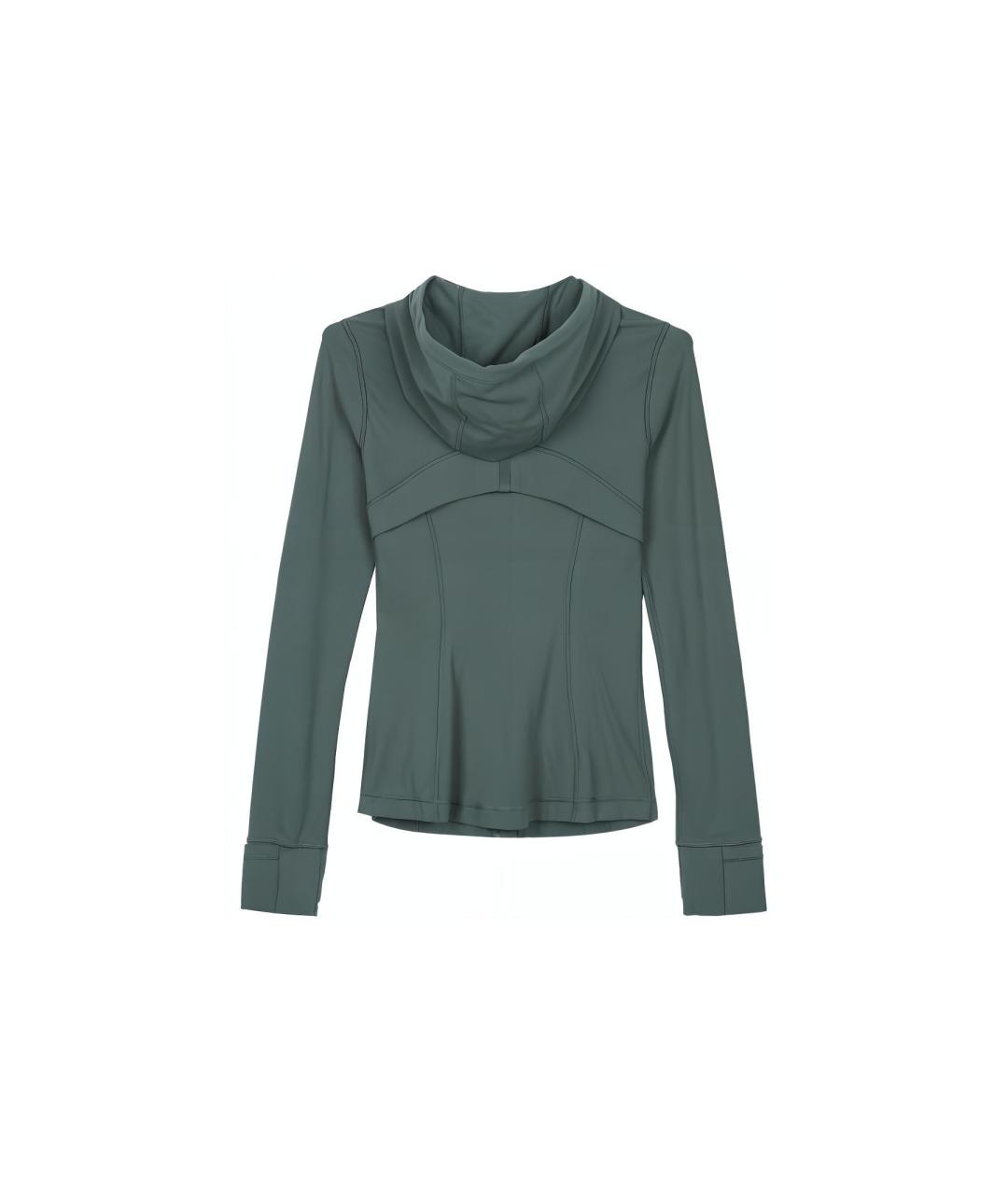 Lululemon Хаки спортивная куртка, фото 2