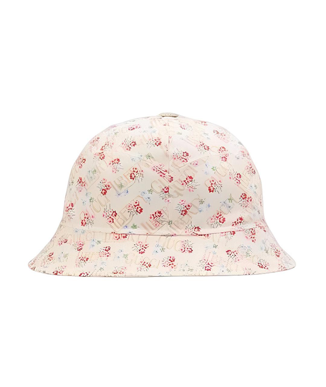 GUCCI Розовая хлопковая панама, фото 2
