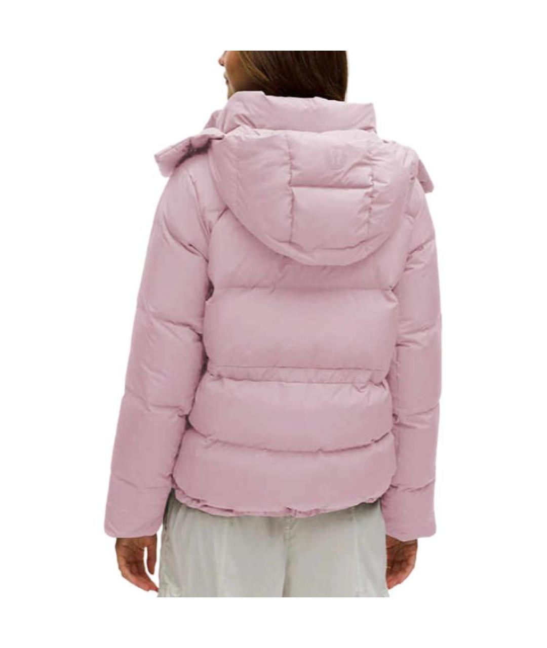 Lululemon Розовый пуховик, фото 2