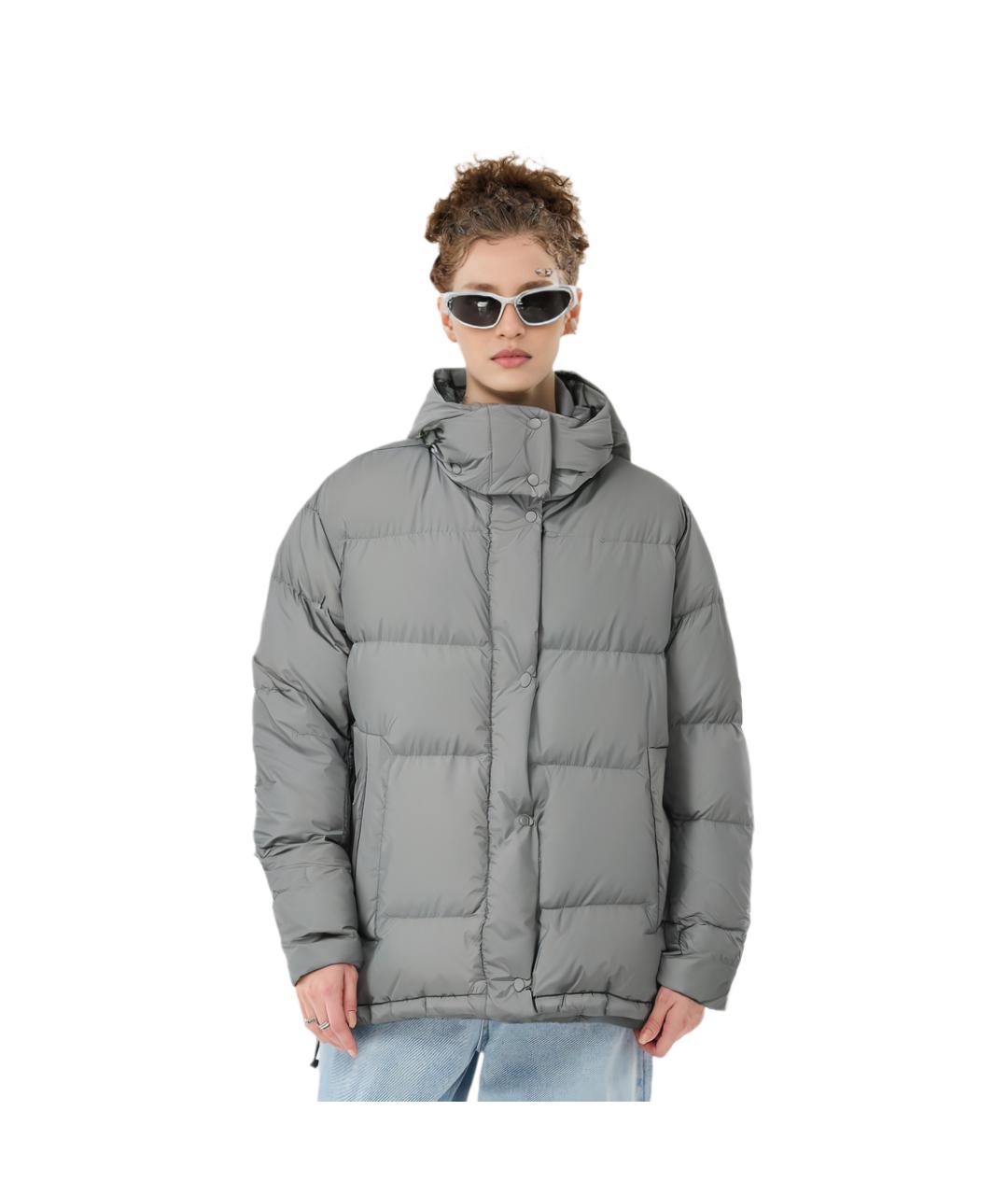 Lululemon Серая полиамидовая куртка, фото 3