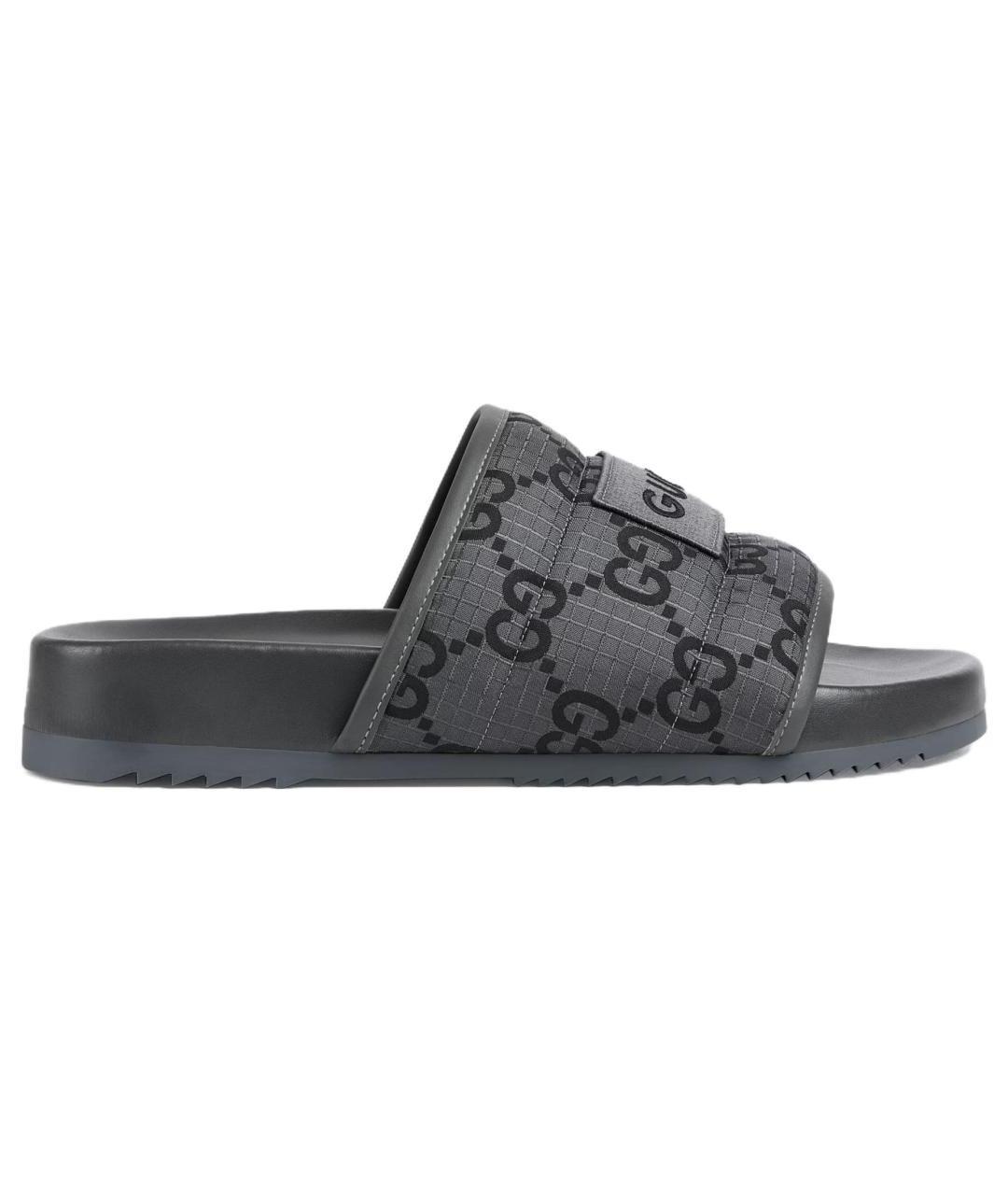 GUCCI Серые сандалии, фото 1