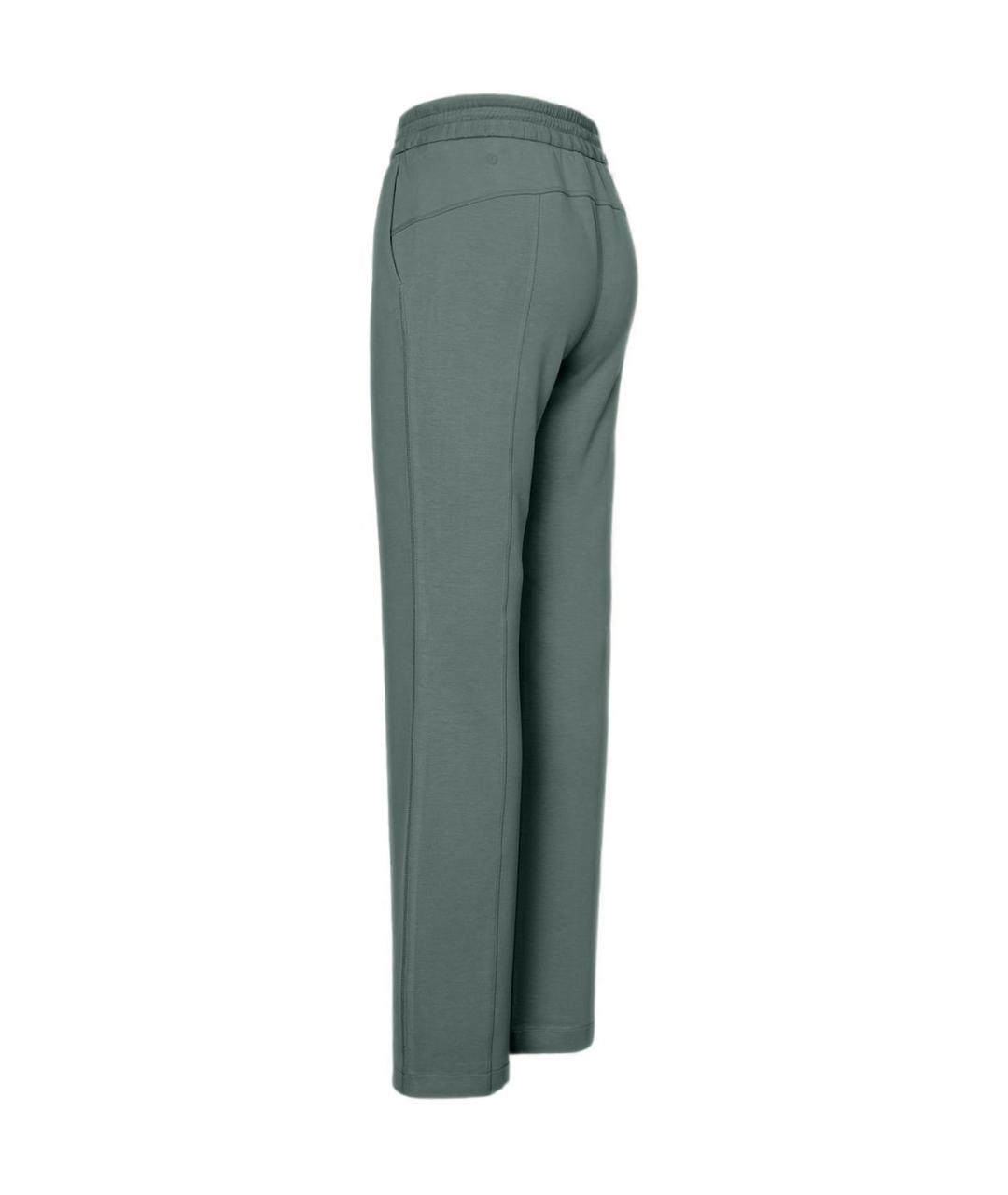 Lululemon Зеленые прямые брюки, фото 3