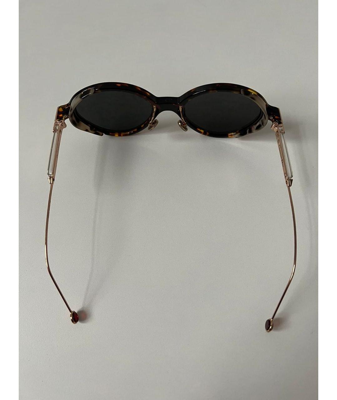 CHRISTIAN DIOR Антрацитовые пластиковые солнцезащитные очки, фото 2