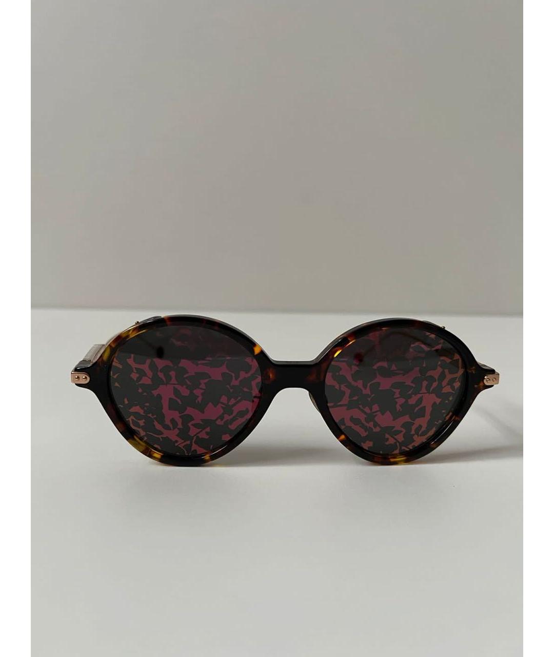 CHRISTIAN DIOR Антрацитовые пластиковые солнцезащитные очки, фото 9