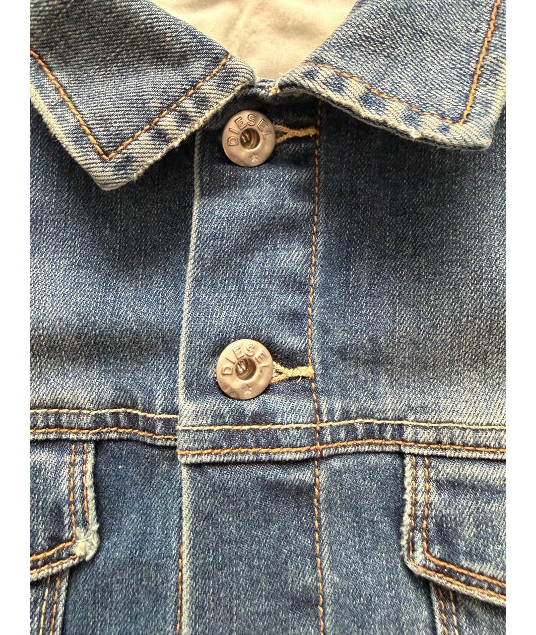 DIESEL Синяя деним куртка, фото 3