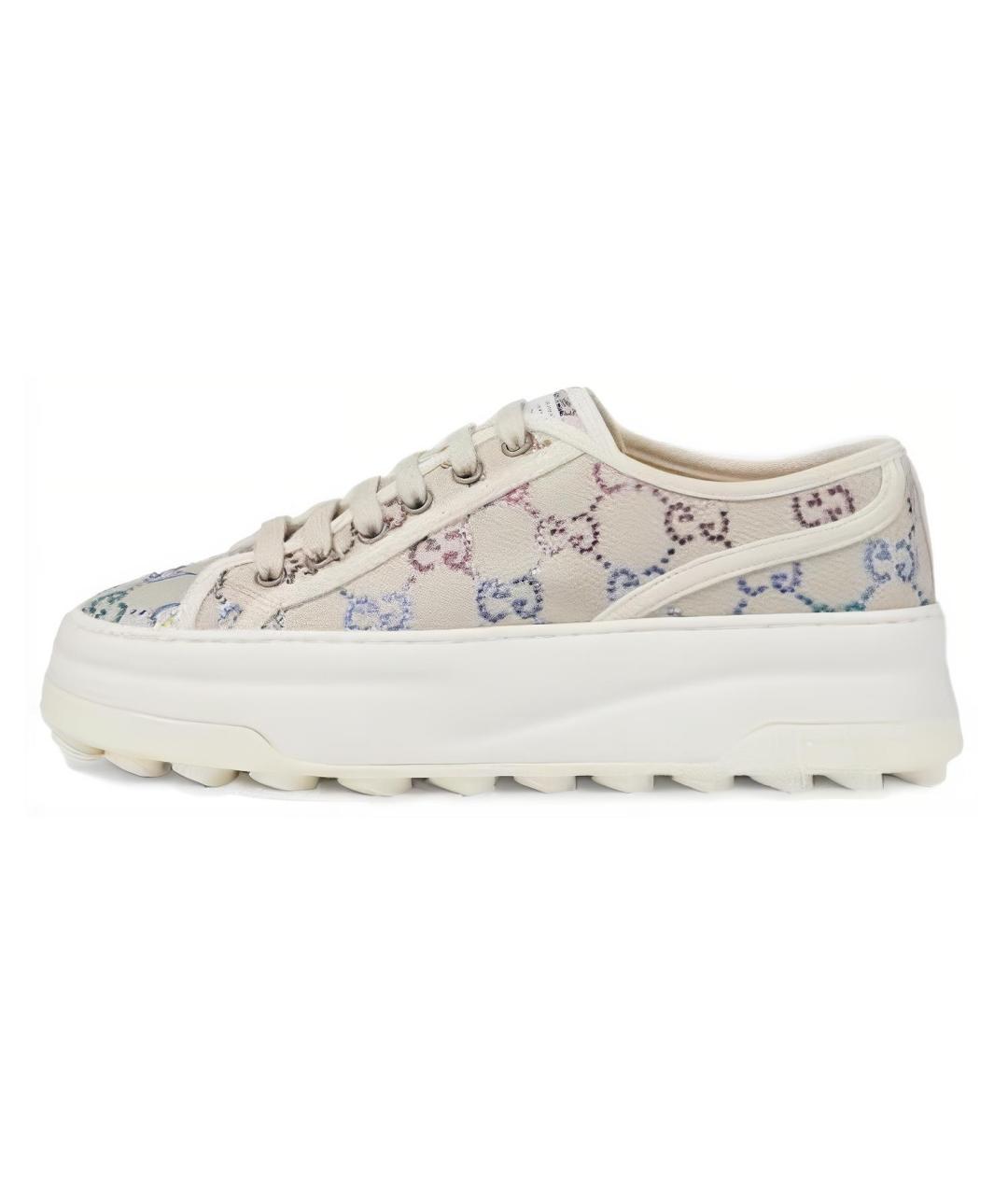 GUCCI Текстильные кроссовки, фото 6