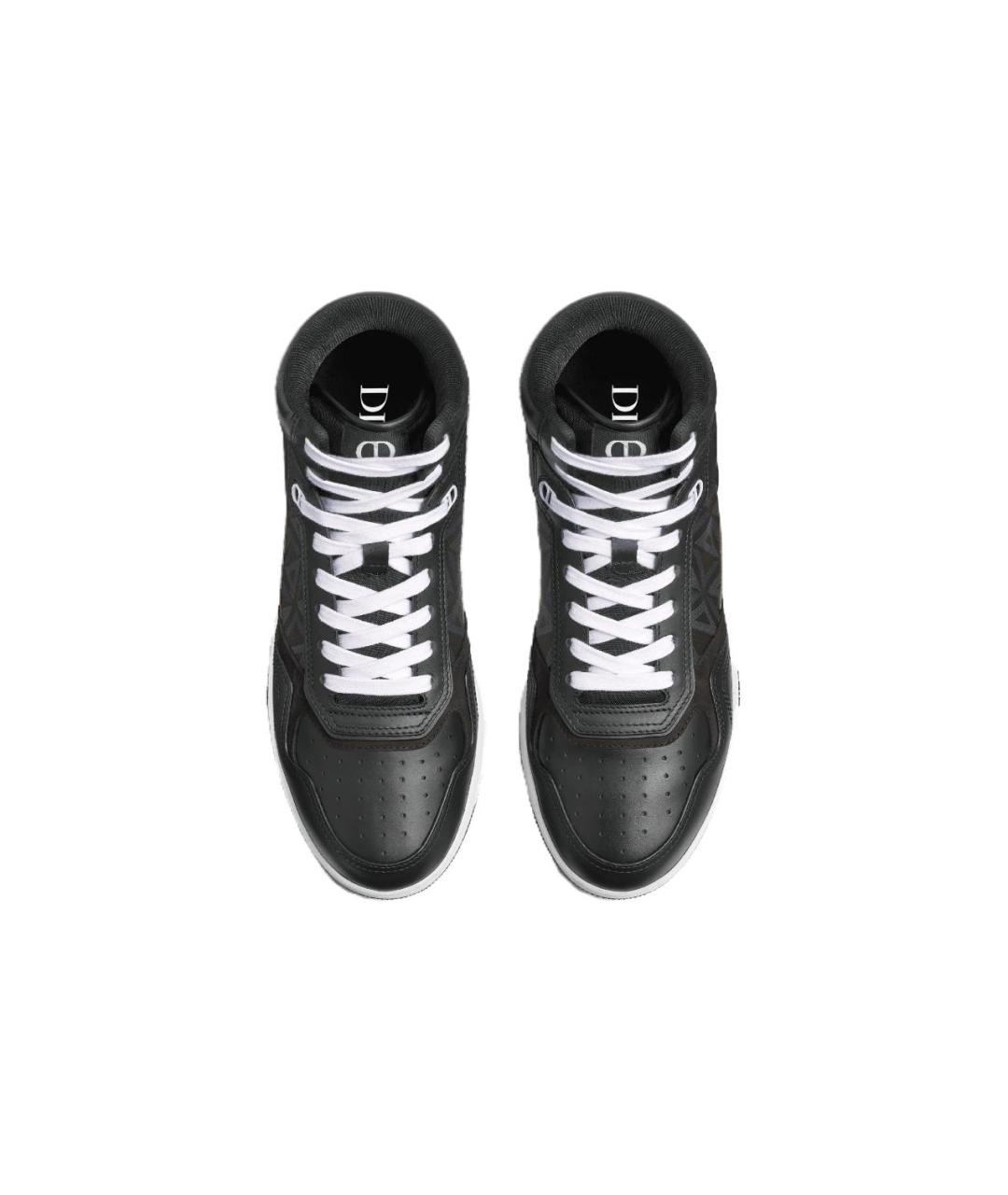 CHRISTIAN DIOR Кожаные высокие кроссовки / кеды, фото 4