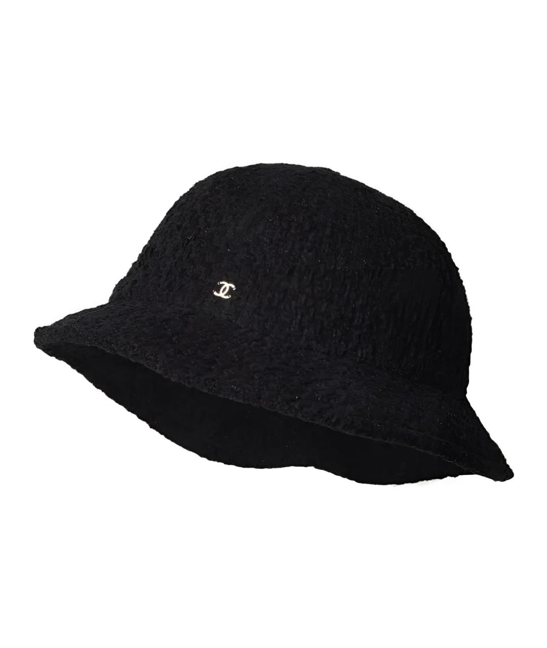 CHANEL Черная панама, фото 1