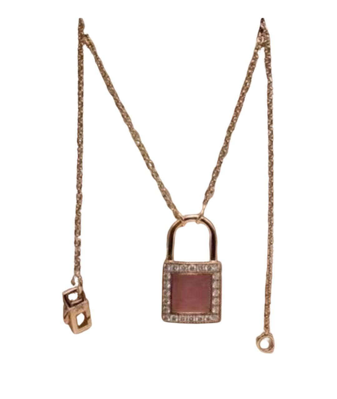 LOUIS VUITTON Золотое колье, фото 7