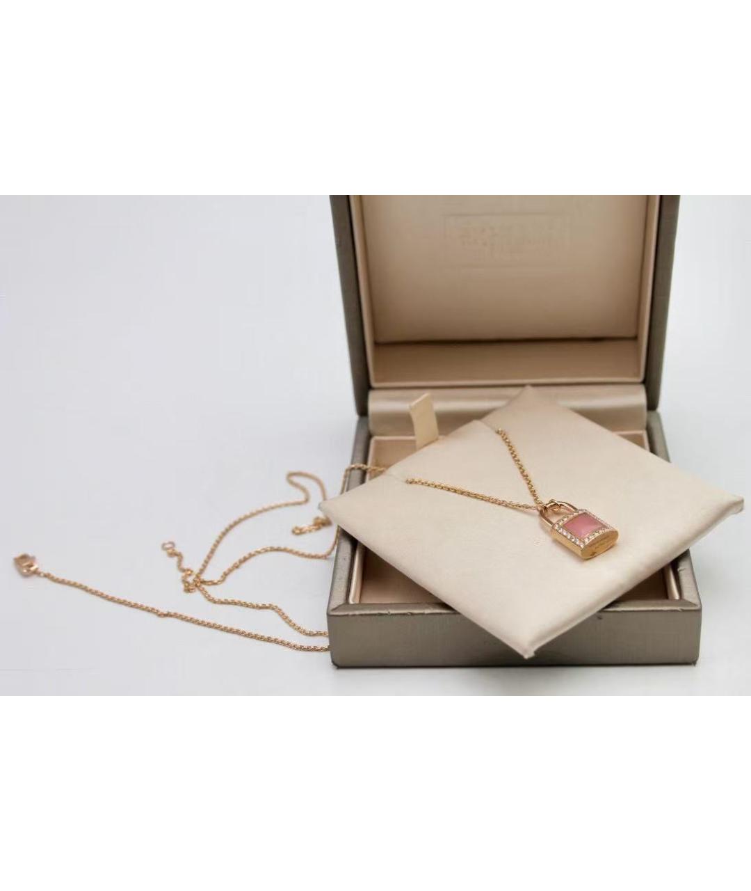 LOUIS VUITTON Золотое колье, фото 4