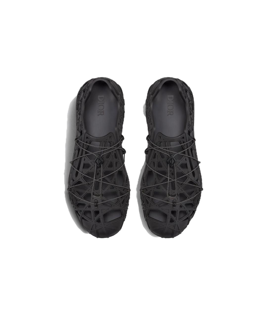 CHRISTIAN DIOR Черные сандалии, фото 5