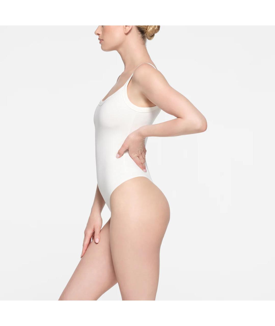 SKIMS Белое боди, фото 2