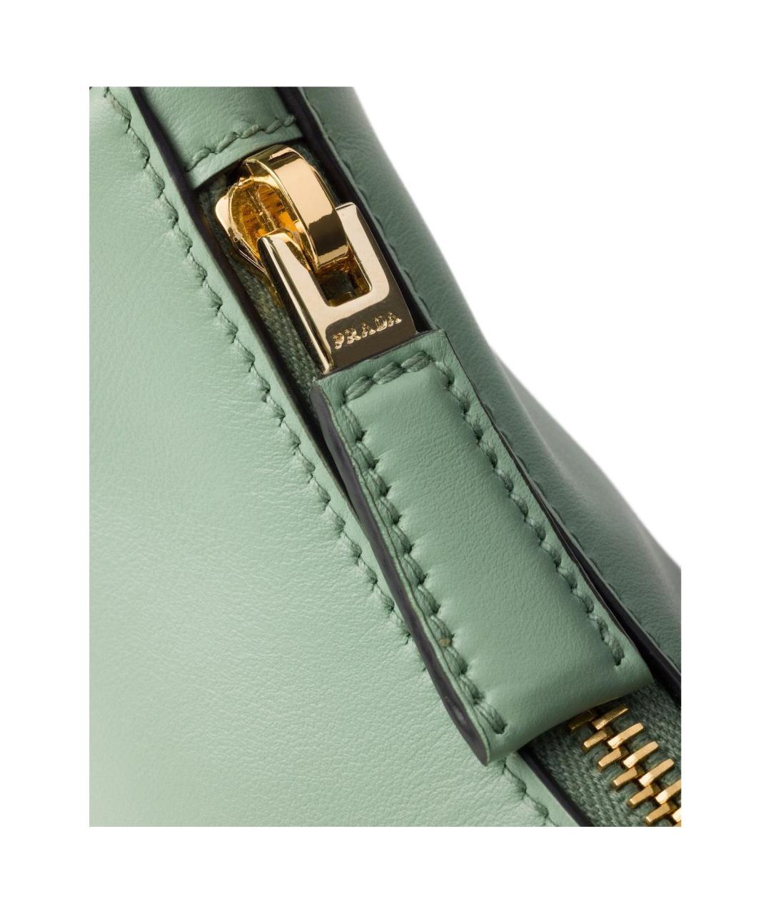 PRADA Кожаная сумка через плечо, фото 5