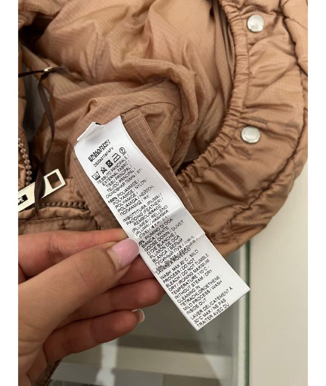 ERMANNO SCERVINO Коричневый жилет, фото 5