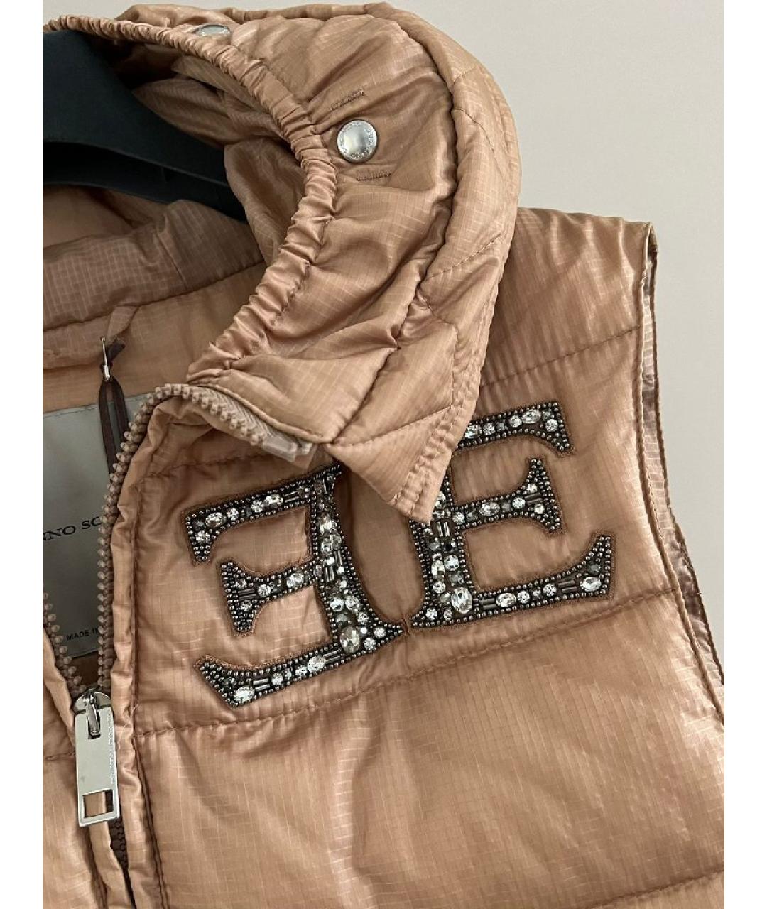 ERMANNO SCERVINO Коричневый жилет, фото 8