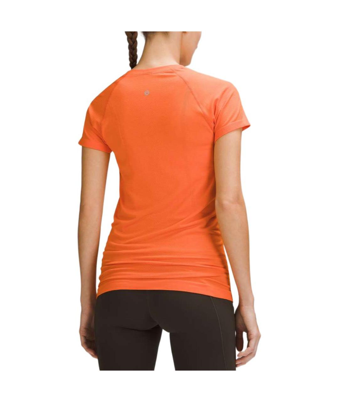 Lululemon Оранжевая футболка, фото 2